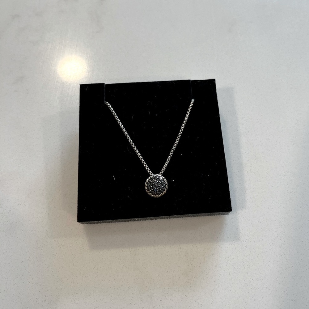 David Yurman Petite Chatelaine® Necklace with Black Onyx